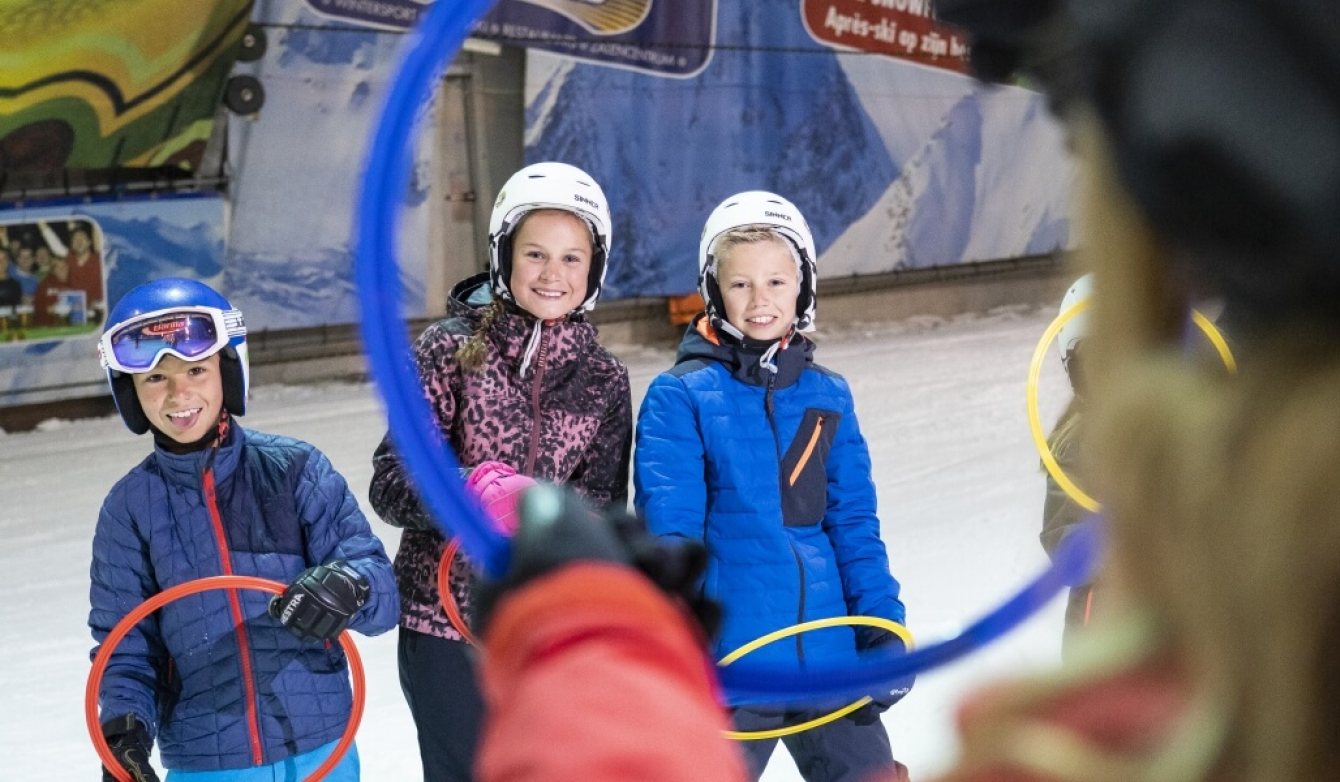 Kids piste les schoolreisje