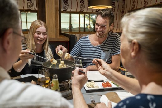 Fondue arrangement