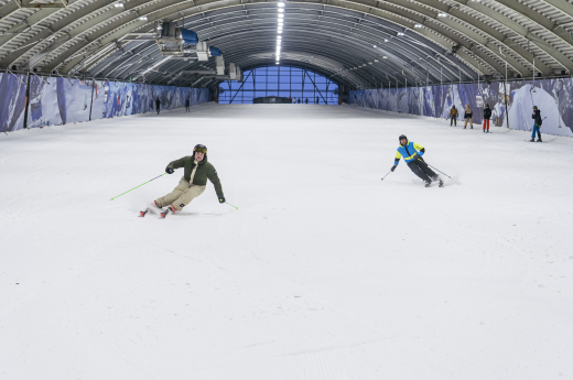 Rustige piste - zomer bij SnowWorld