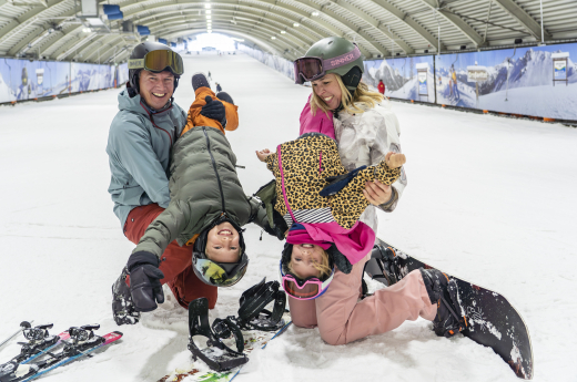 familie piste kinderen