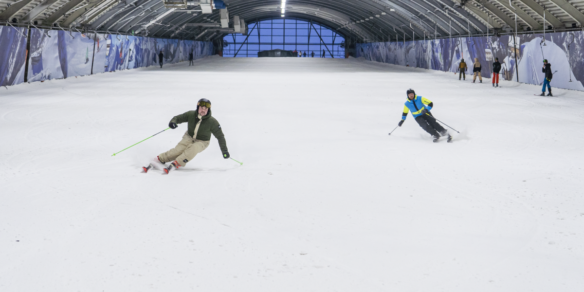 Rustige piste - zomer bij SnowWorld