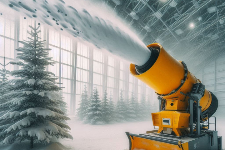 circulaire sneeuwproductie