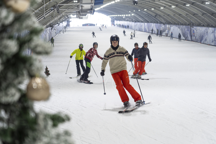 kerst piste